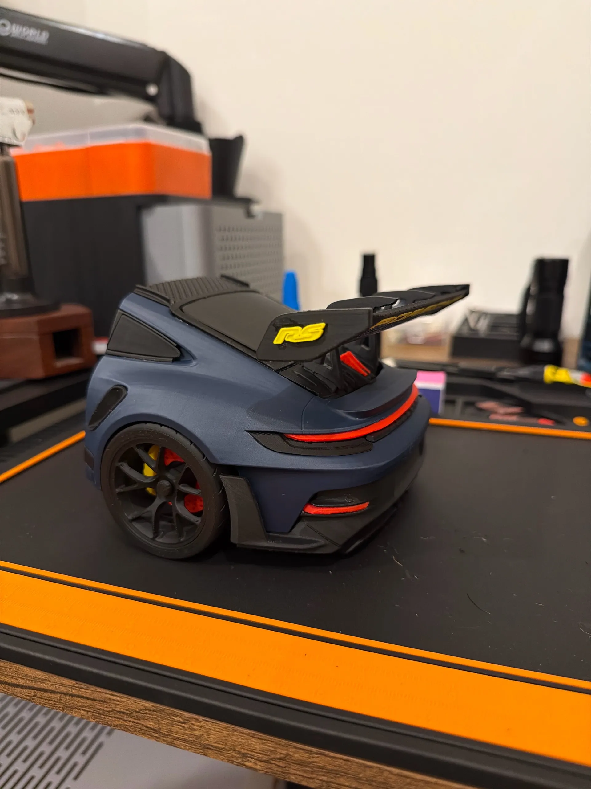 Maquette de voiture imprimée en 3D